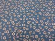 Goma Eva Estampada Flores Azules 3005